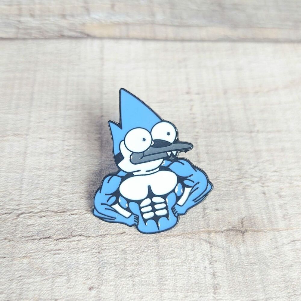 Regular Show Pin Buff Mordacai